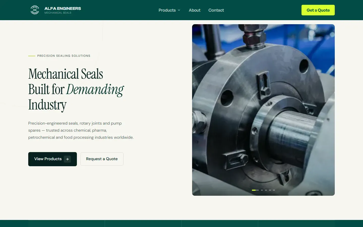 Alfa Engineers - Mechanical Seals